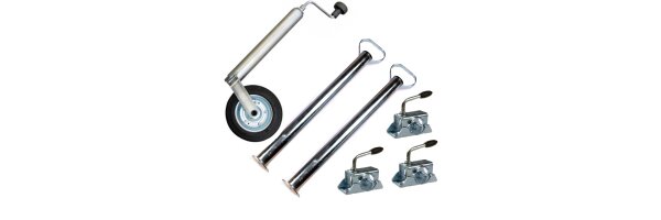 Stützrad, Stützfuß & Klemmhalter