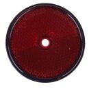 Rückstrahler rot(Hinten) Ø 60mm