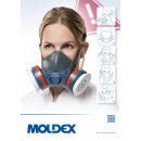 Moldex Halbmaske Serie 7000 A2 + P3R inkl. Aufbewahrungsbox